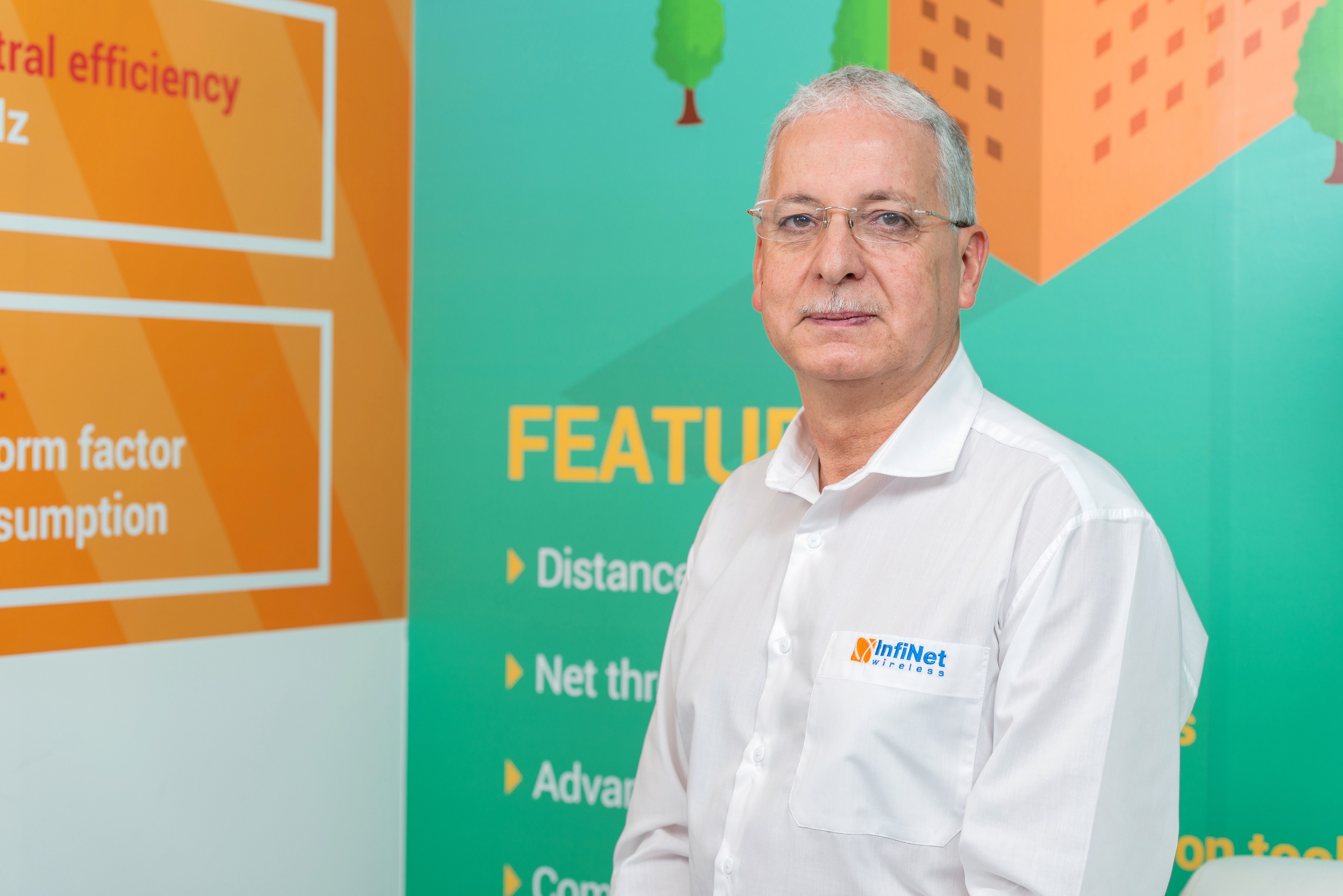 Kamal Mokrani, global vice president, InfiNet Wireless